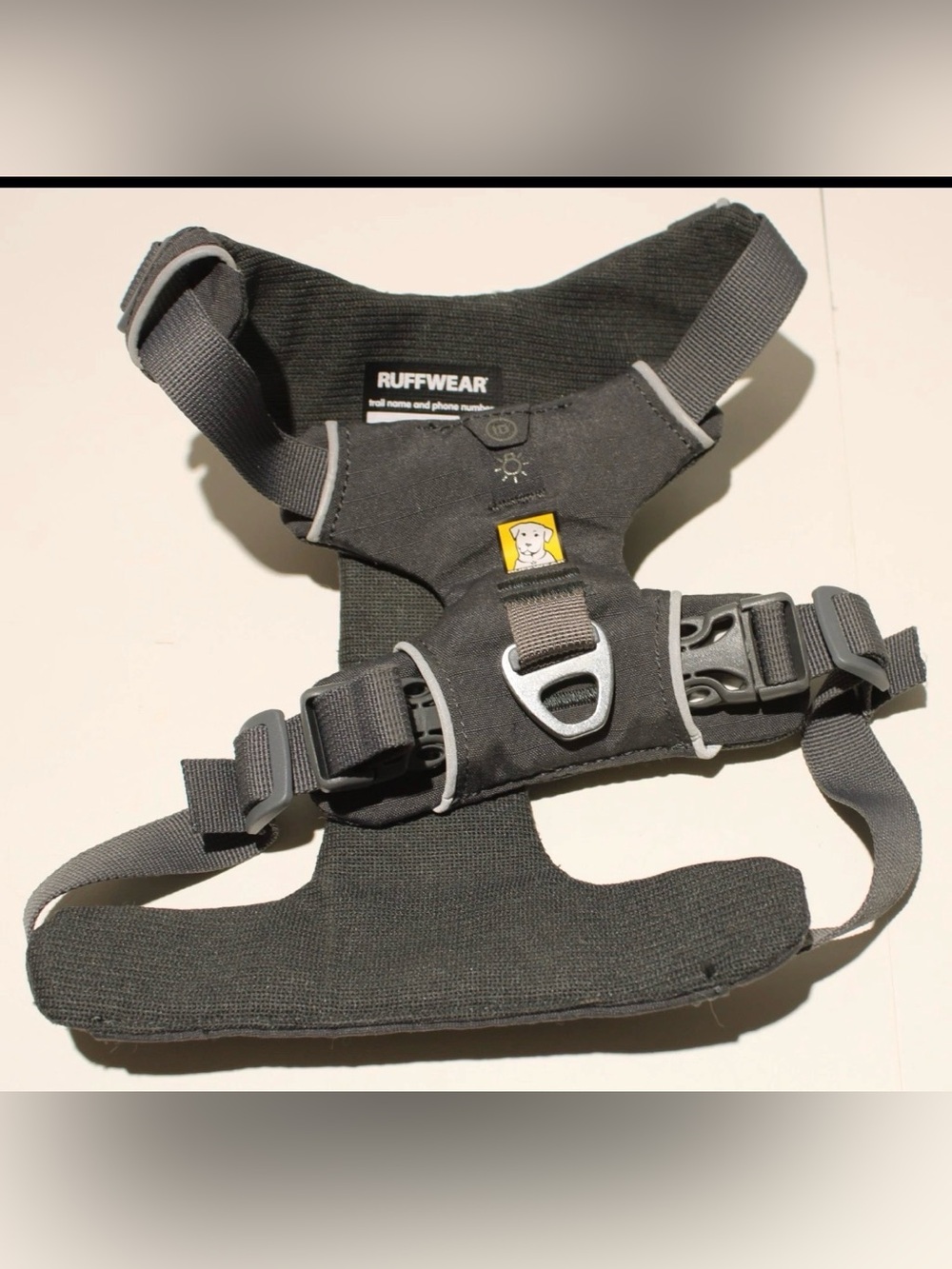 Ruffwear Dog Harness XS Extra Small Reflective Adjustable Unisex Dual Leash Clip